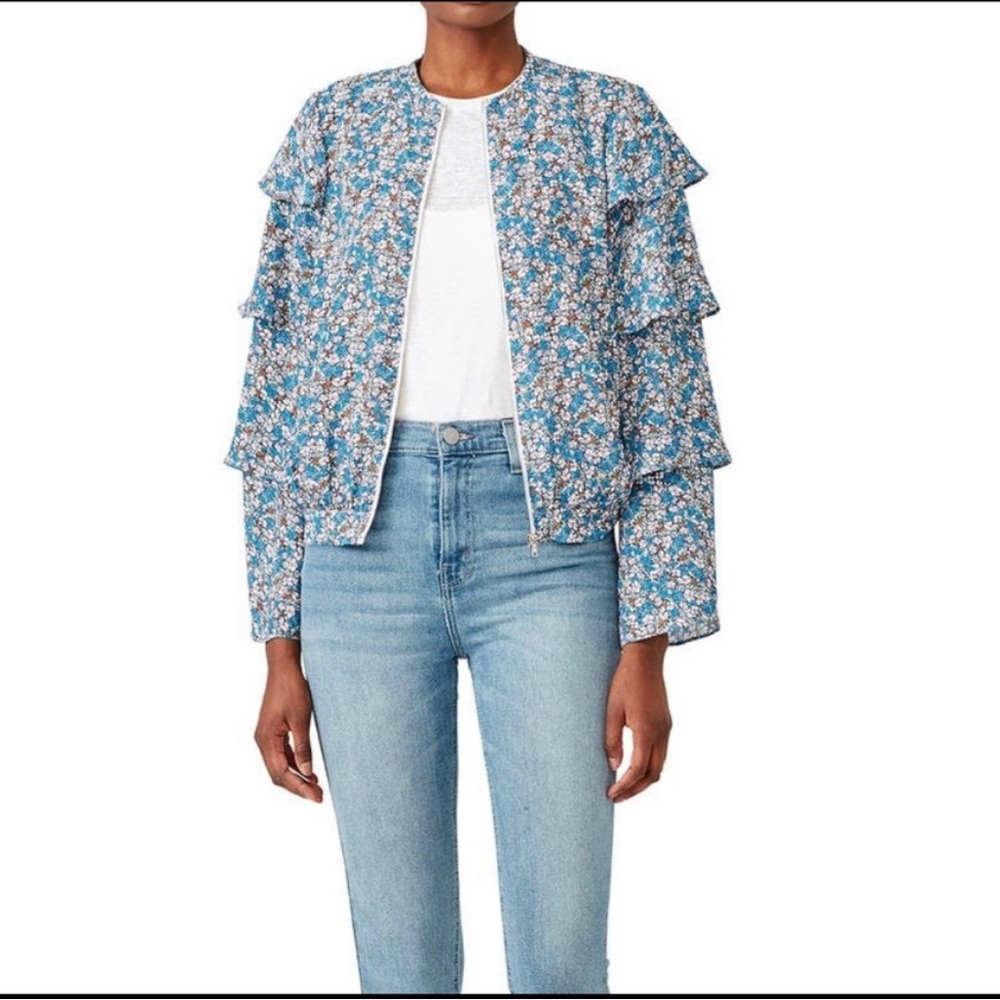 Ali & Jay floral bomber jacket